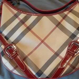 Burberry hobo purse